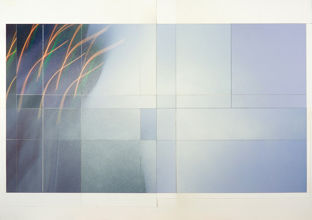 Abstract mixed media art by Stephen Ritter reflecting the spiritual awakening process.